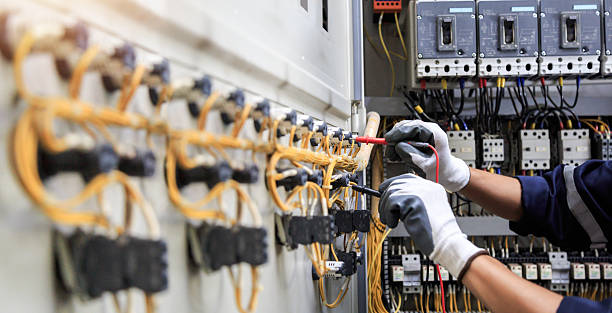 Professional Electrician technician working in St. Francis, WI